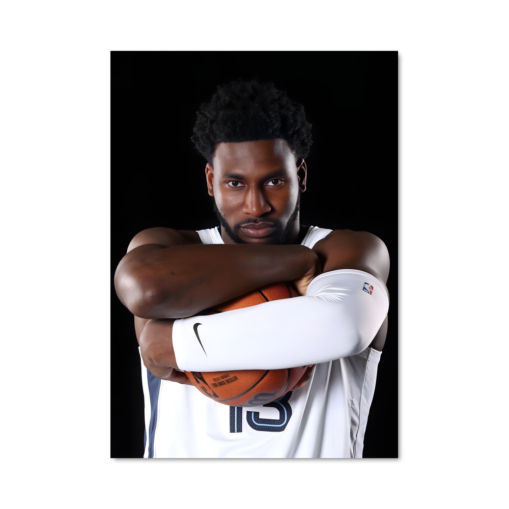 Poster Jaren jackson – affiche Basketball